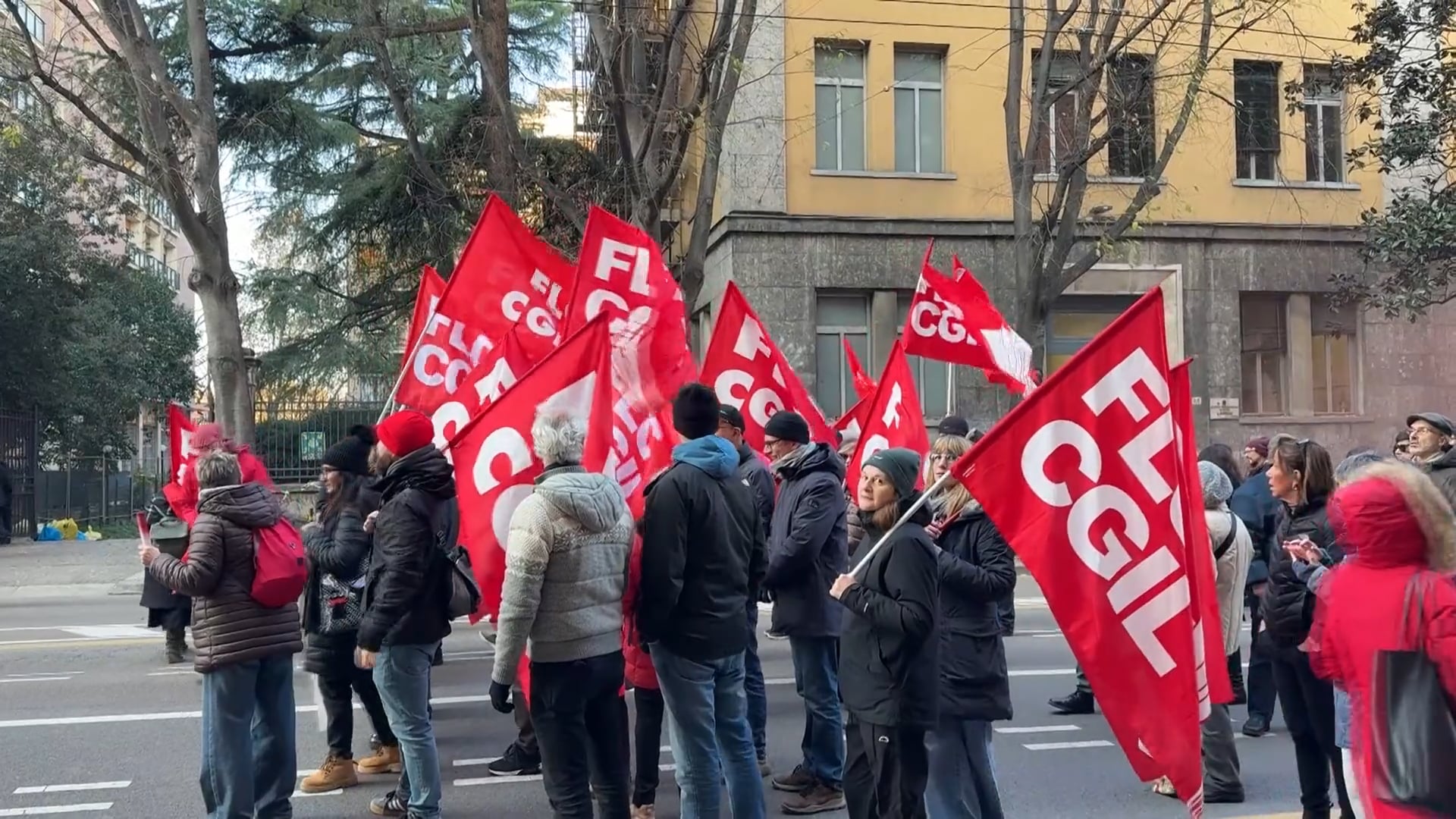 Cgil: alta l’adesione allo sciopero generale contro la legge di bilancio