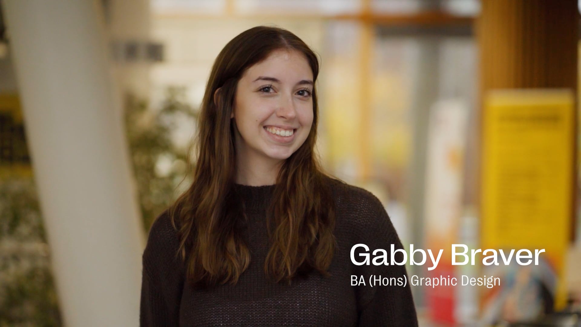 BA (Hons) Graphic Design – Gabby