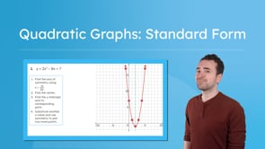 Quadratic Graphs Standard Form