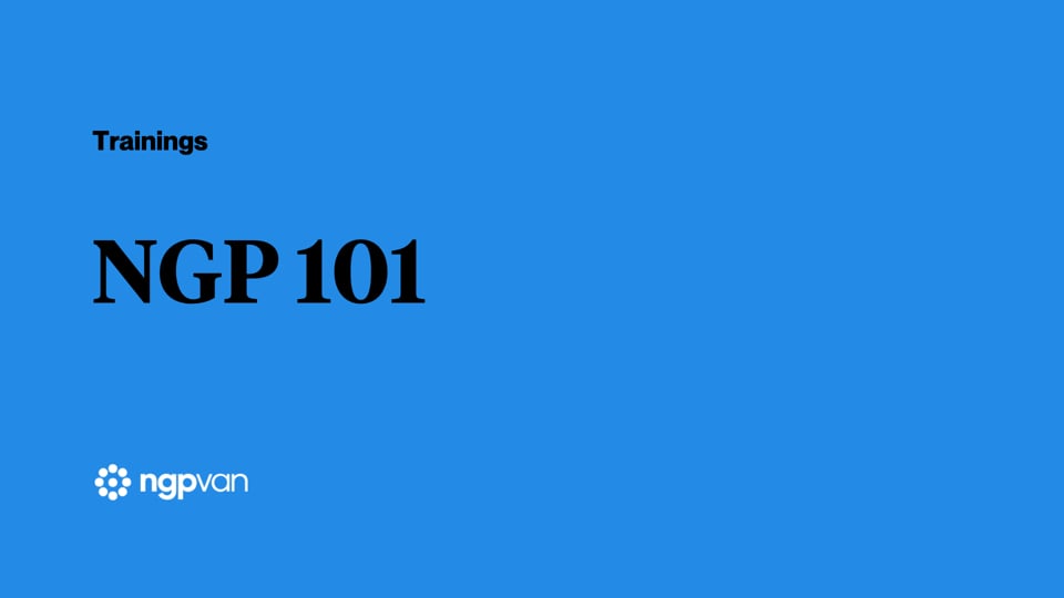 NGP 101