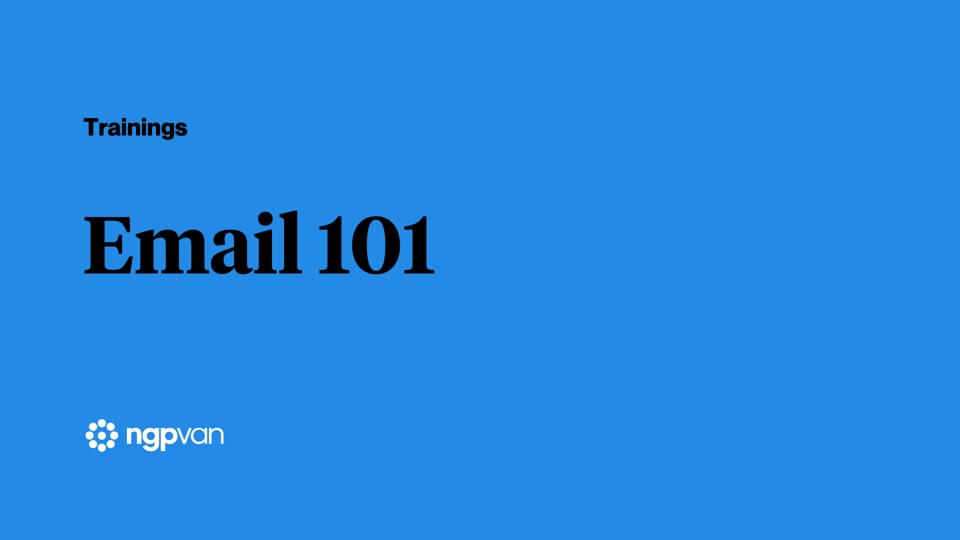 Email 101