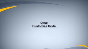 Customize Grid