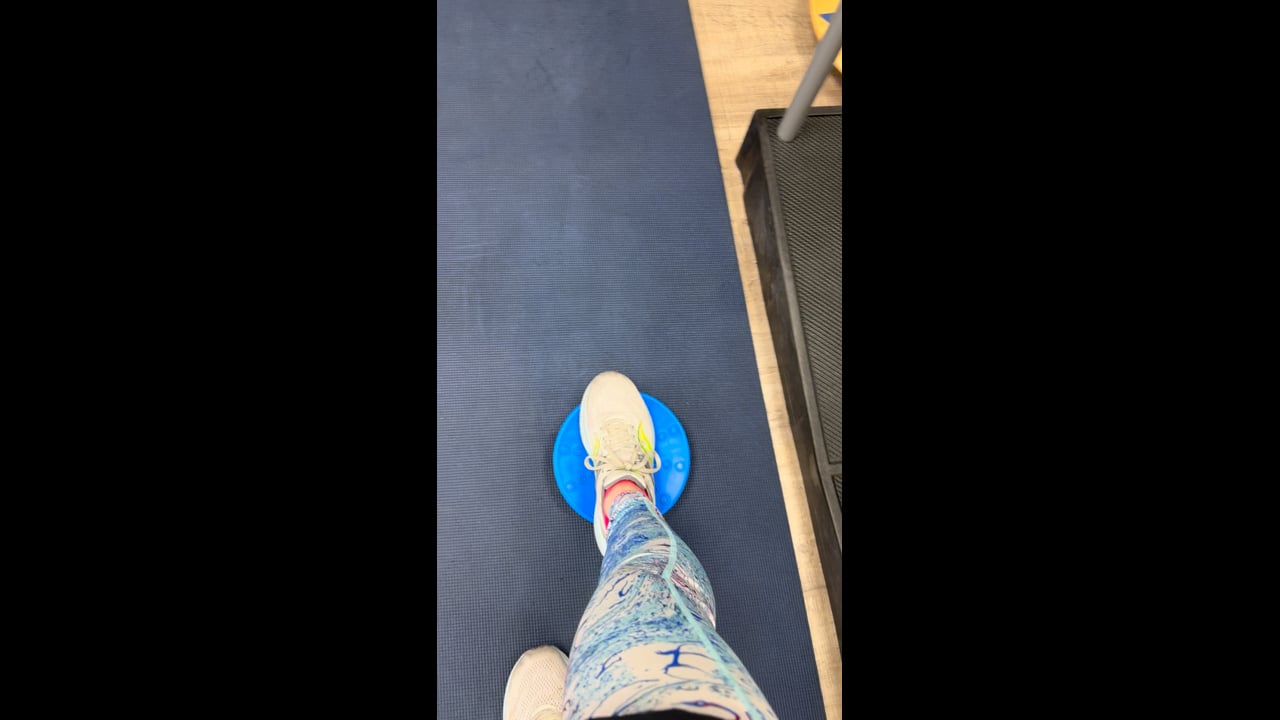 Rocker for foot and ankle function