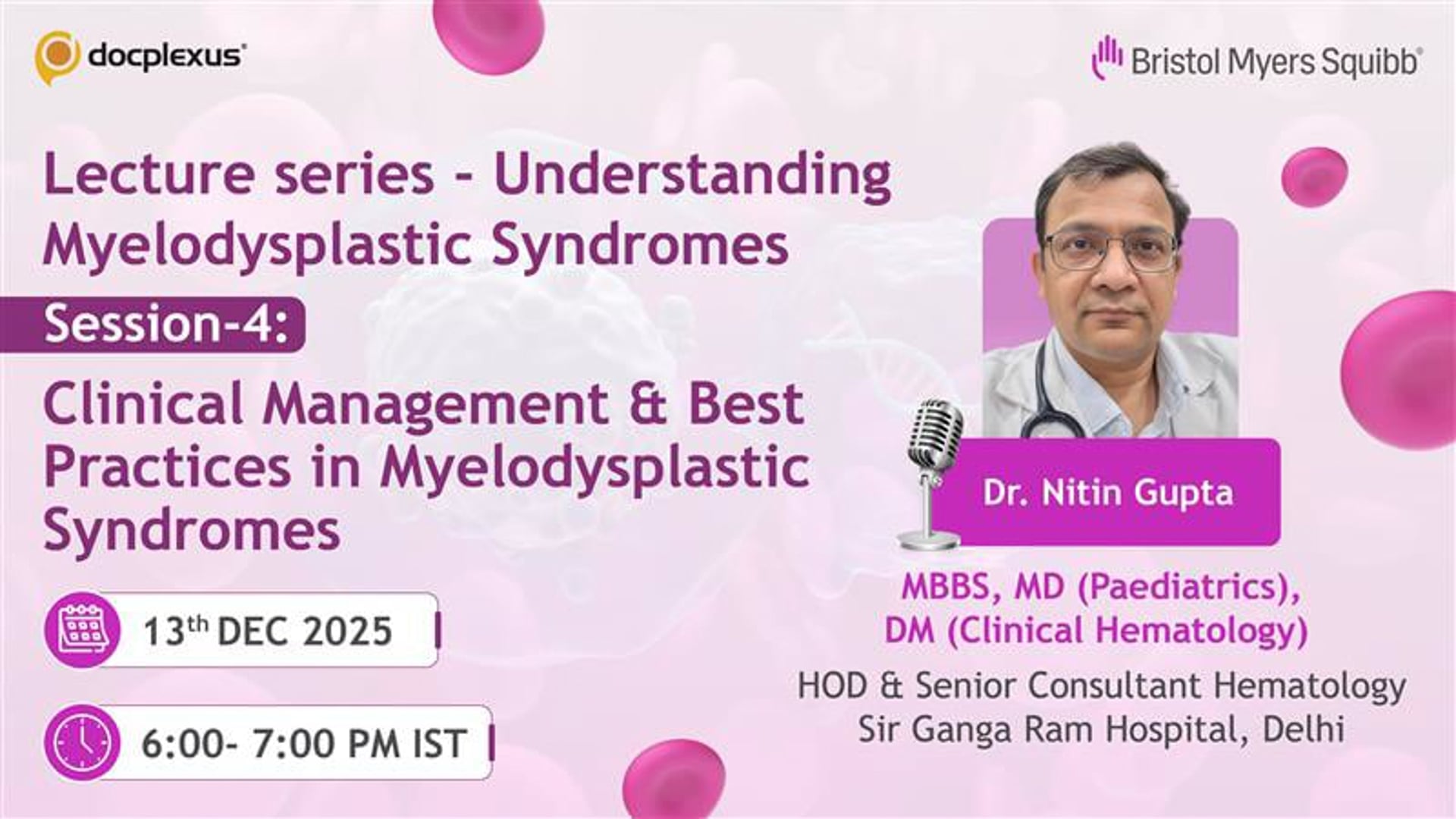 Clinical Management & Best Practices in Myelodysplastic Syndromes