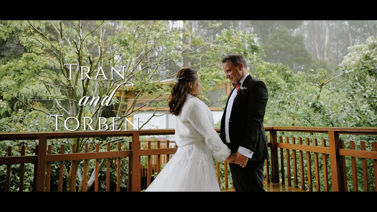 Olinda Tea House Wedding Video, Melbourne - Tran and Torben