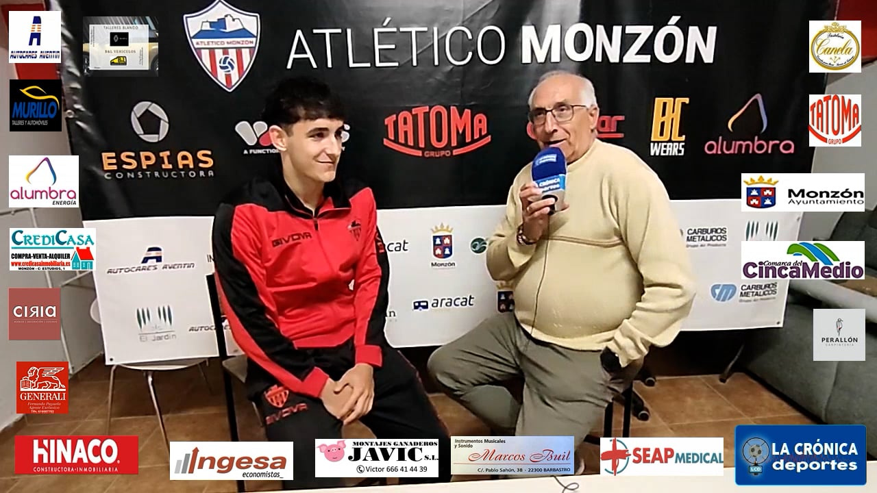 RAÚL  FLORIA  (Jugador Monzón) At Monzón Alumbra 4-0 CD Binefar / J 14 / 3ª RFEF