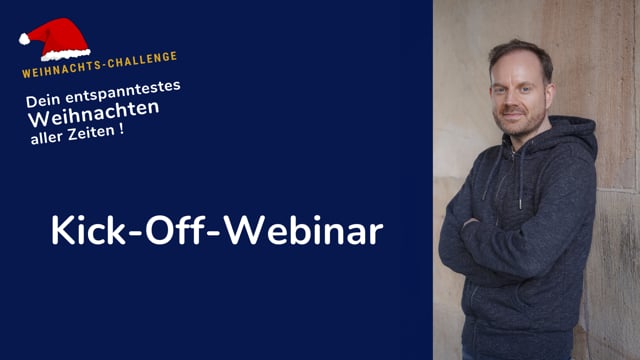 Kick-Off Webinar (Weihnachts-Challenge 2025)