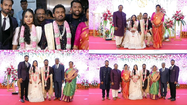 Shiyam Prakash & Shruthi Reception live streaming video