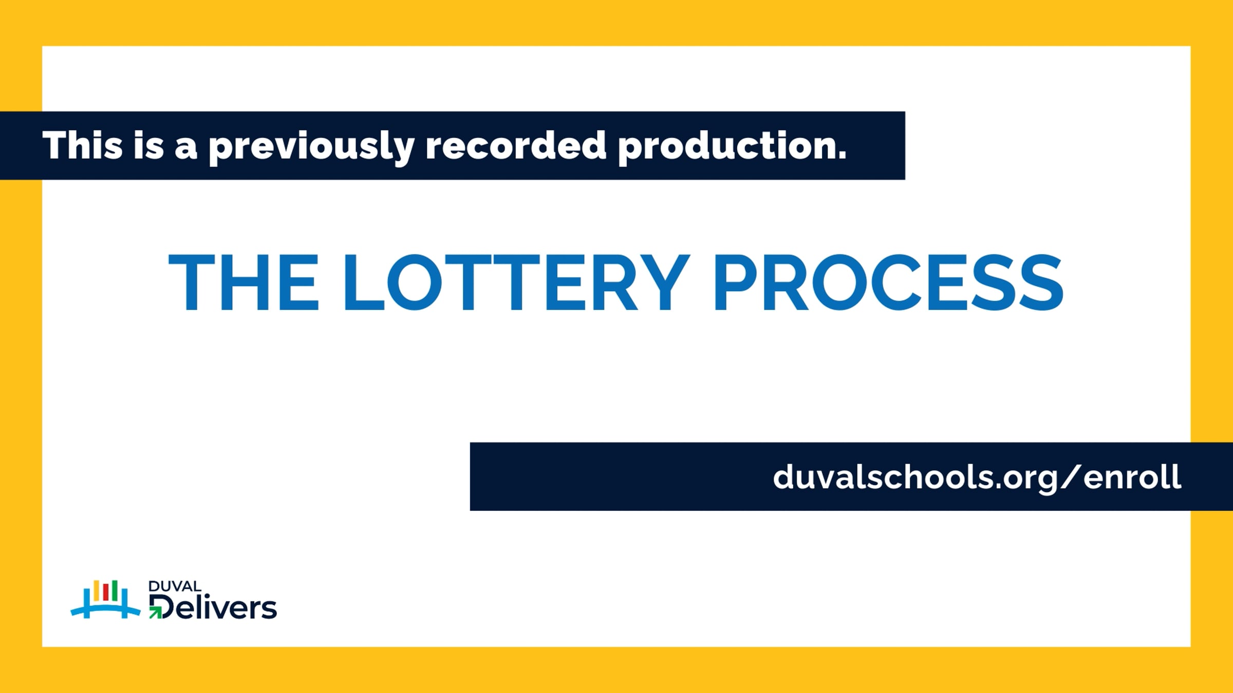 The Lottery Process | Videos & Movies on Vimeo