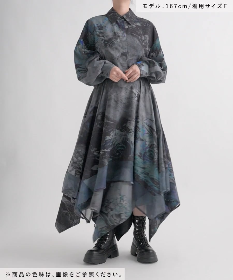 hareru購入ページ SETUP対応 LADIES】サークルシャツ by MAO KAWASAKI | [公式]ハレ