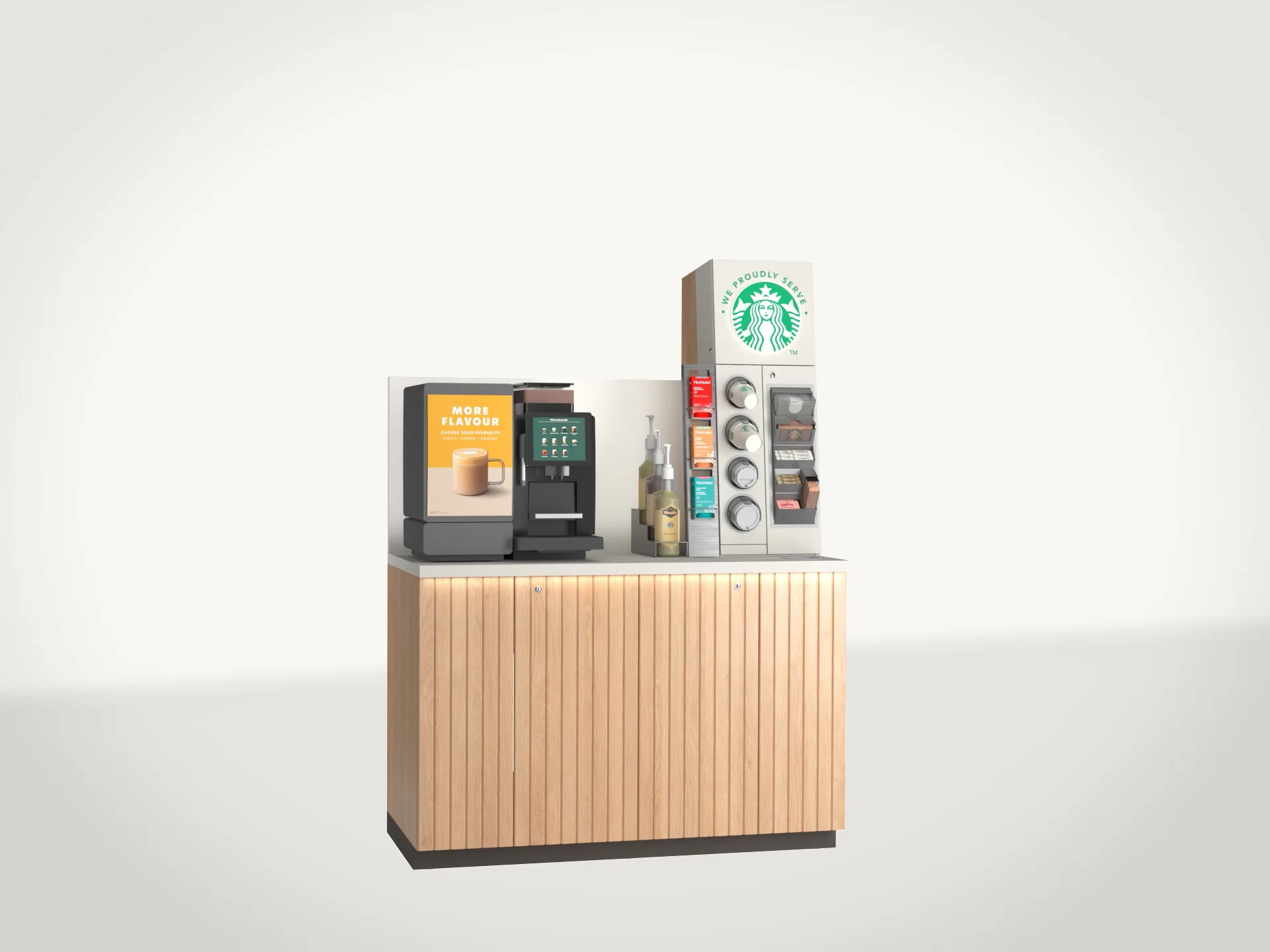 Commercial Self-service Coffee Machines | We Proudly Serve Starbucks