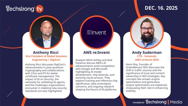 Techstrong TV December 16, 2025