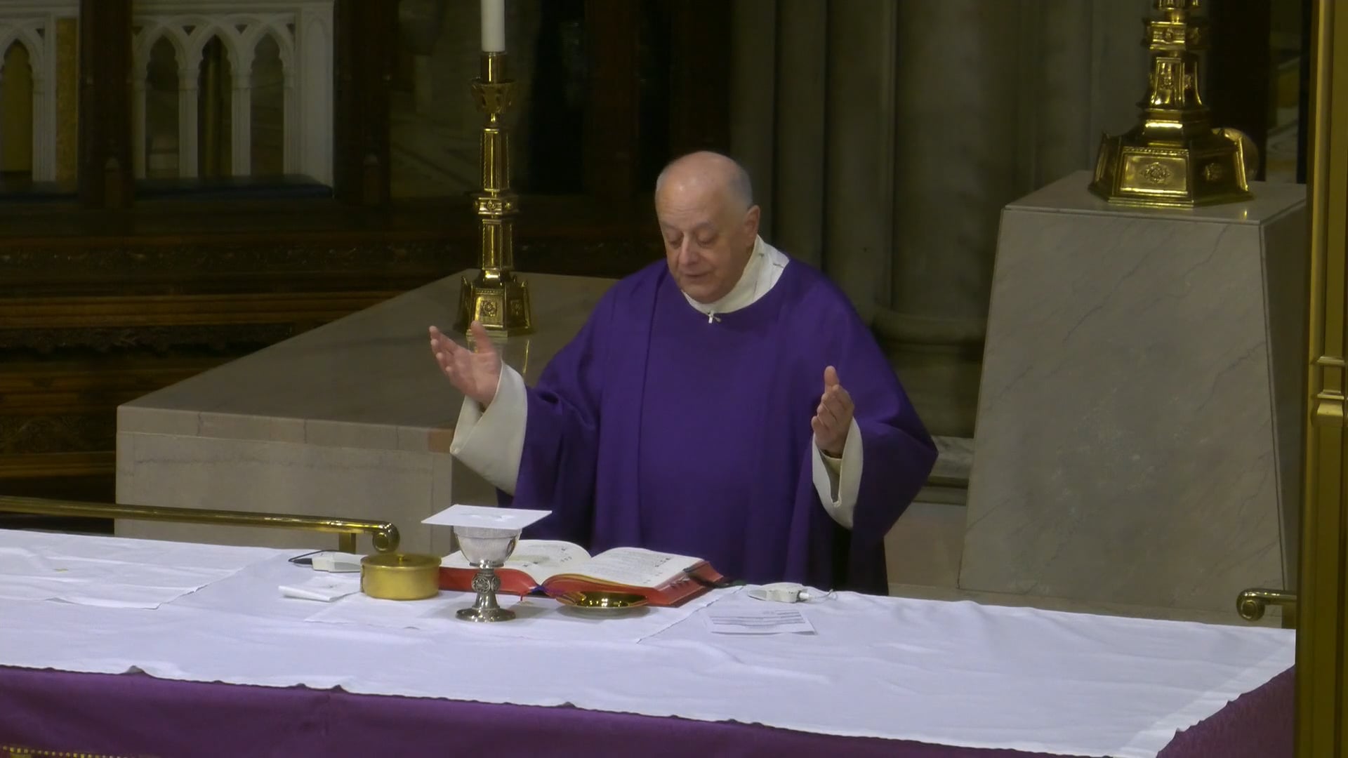 Mass from St. Patrick's Cathedral - December 16, 2025