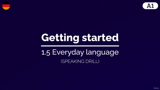 video The Complete German Course | Start speaking German today!