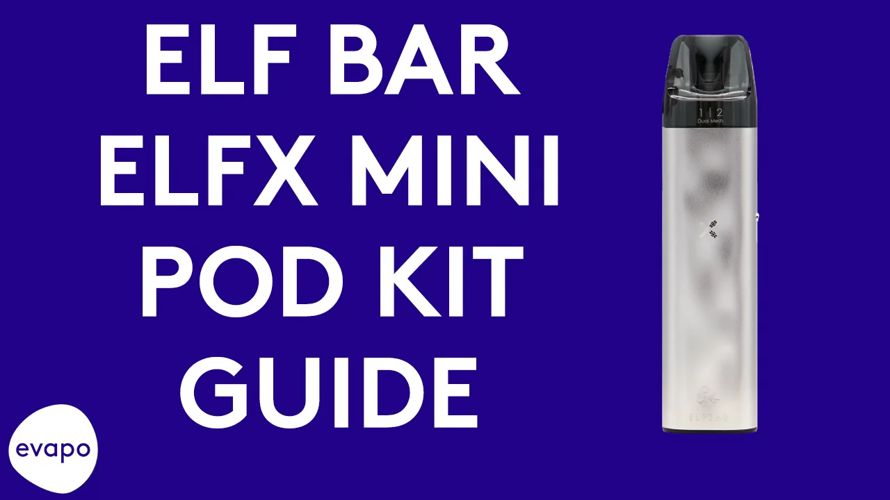elfbar elfx mini Elf Bar ELFX Mini Pod Vape Kit 30W