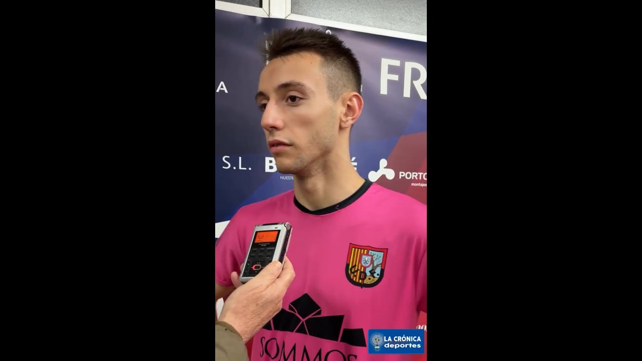 PAU LÓPEZ (Jugador Fraga) UD Fraga 1-1 Ontiñena CF / Jor. 13/ Preferente / Gr 1 / Fuente: Faceboock Fraga