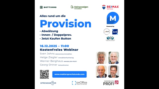 Alles rund um die Provision: Abwälzung, Innen- / Doppelprovision, Jetzt Kaufen Button
