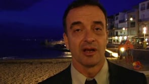 Alfred Bosch de precampanya a l'Escala