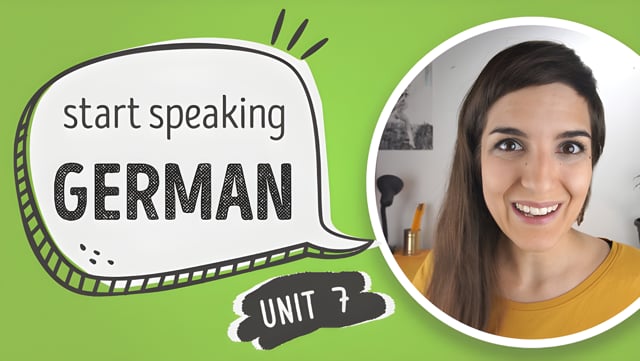 video German Language for Beginners – Unit 7 – Learning & working