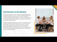 Module 1 Introduction to Event Coordination