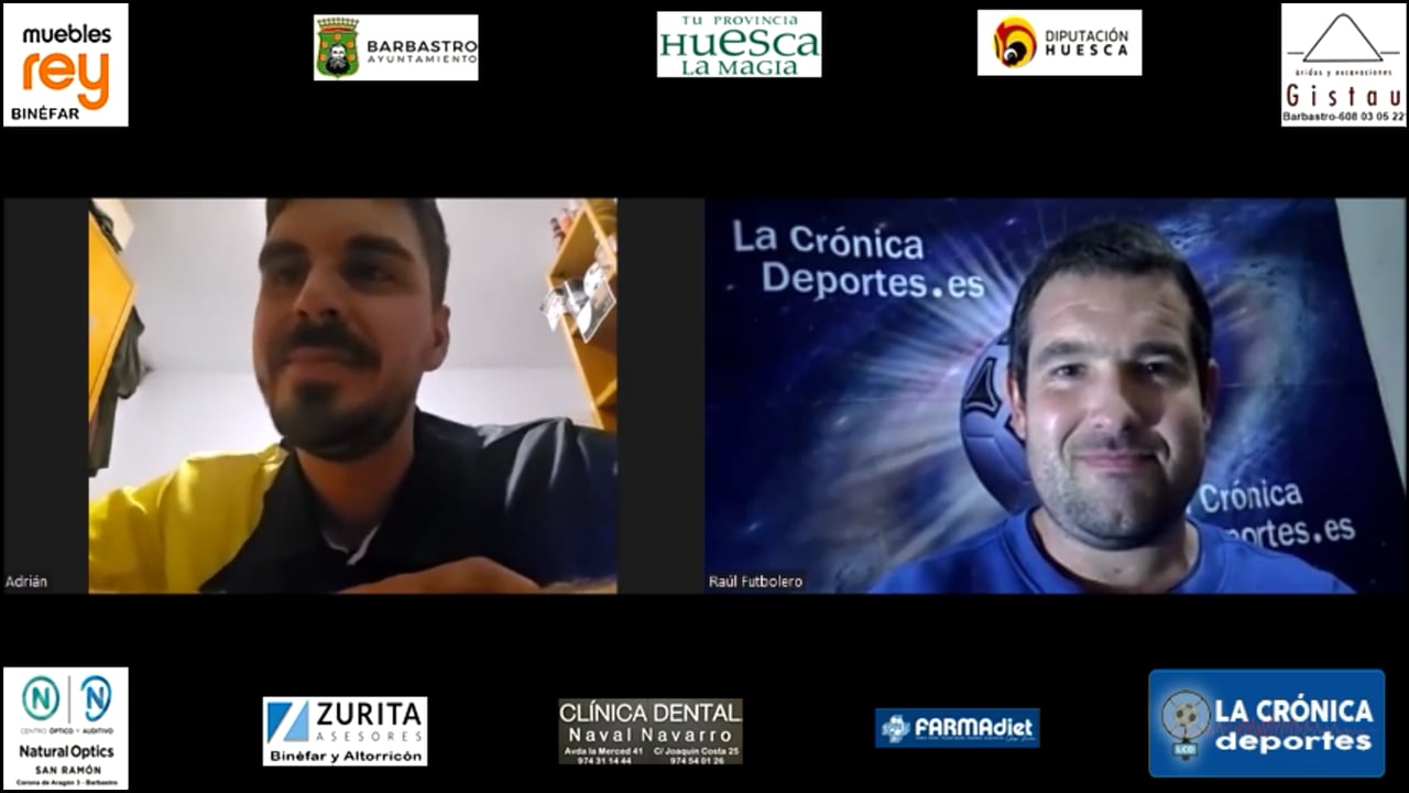 "Jornada 13" Análisis Primera Regional G2 / ADRIÁN ALCARAZ (Entrenador Boltaña)