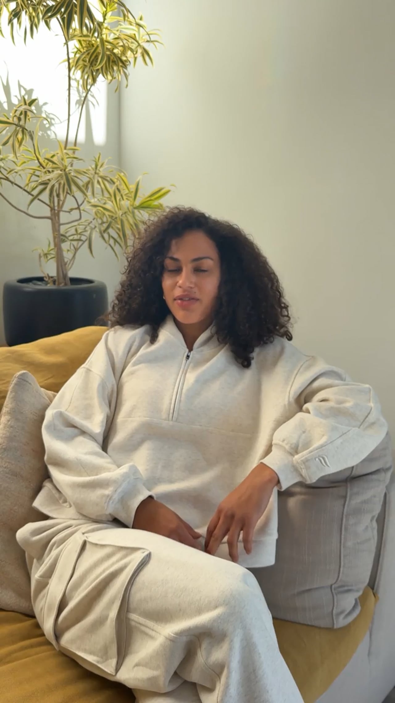 Cozy Fleece Relaxed Half Zip - Fabletics