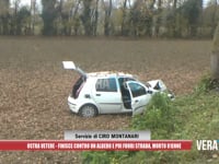Ostra Vetere - Finisce contro un albero e poi fuori strada: morto 81enne