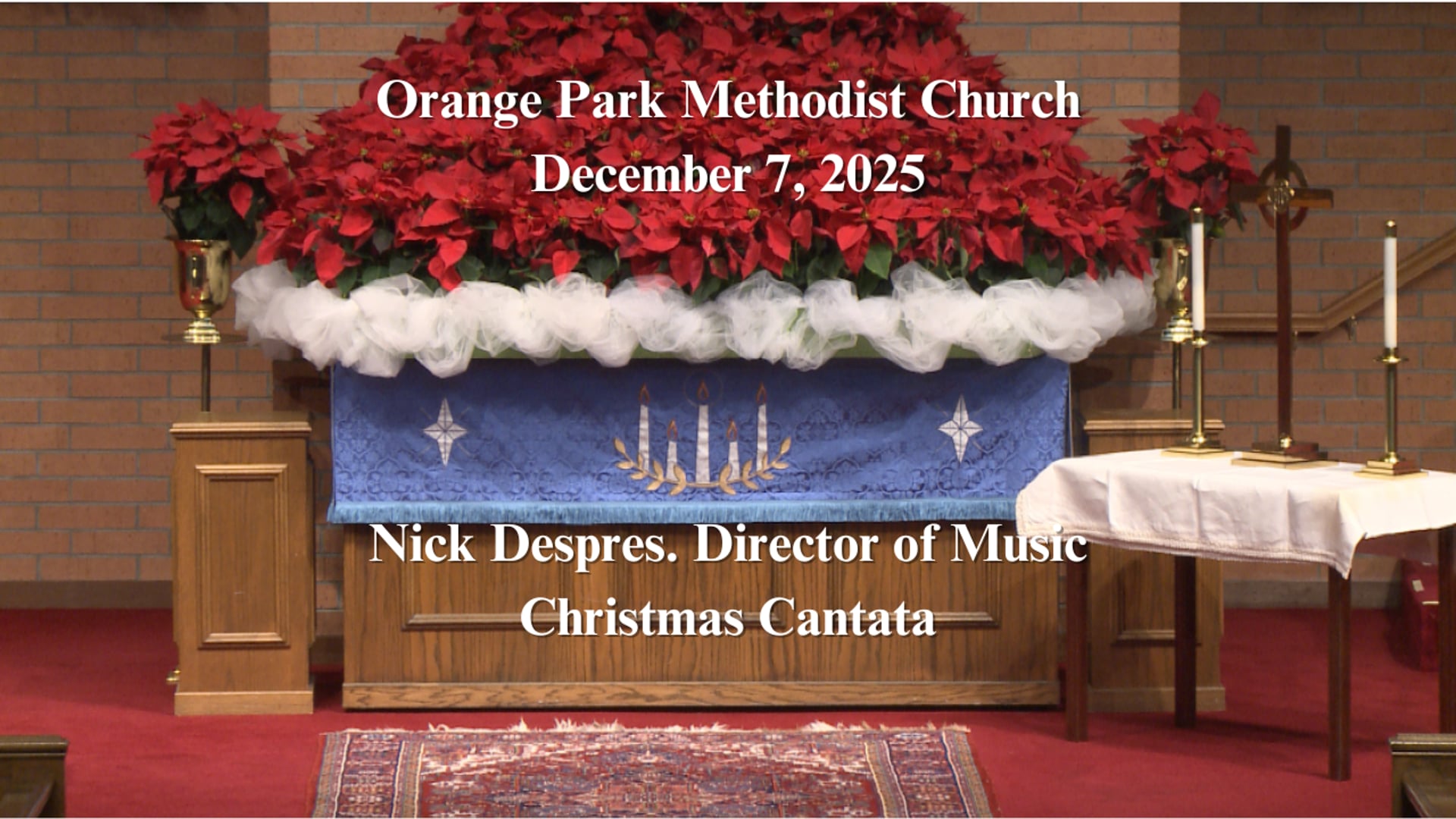 December 7, 2025 Christmas Cantata 2