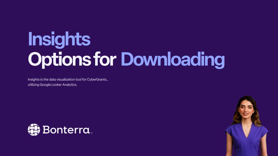 Insights: Options for Downloading