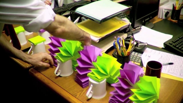 How to kill time at the office.