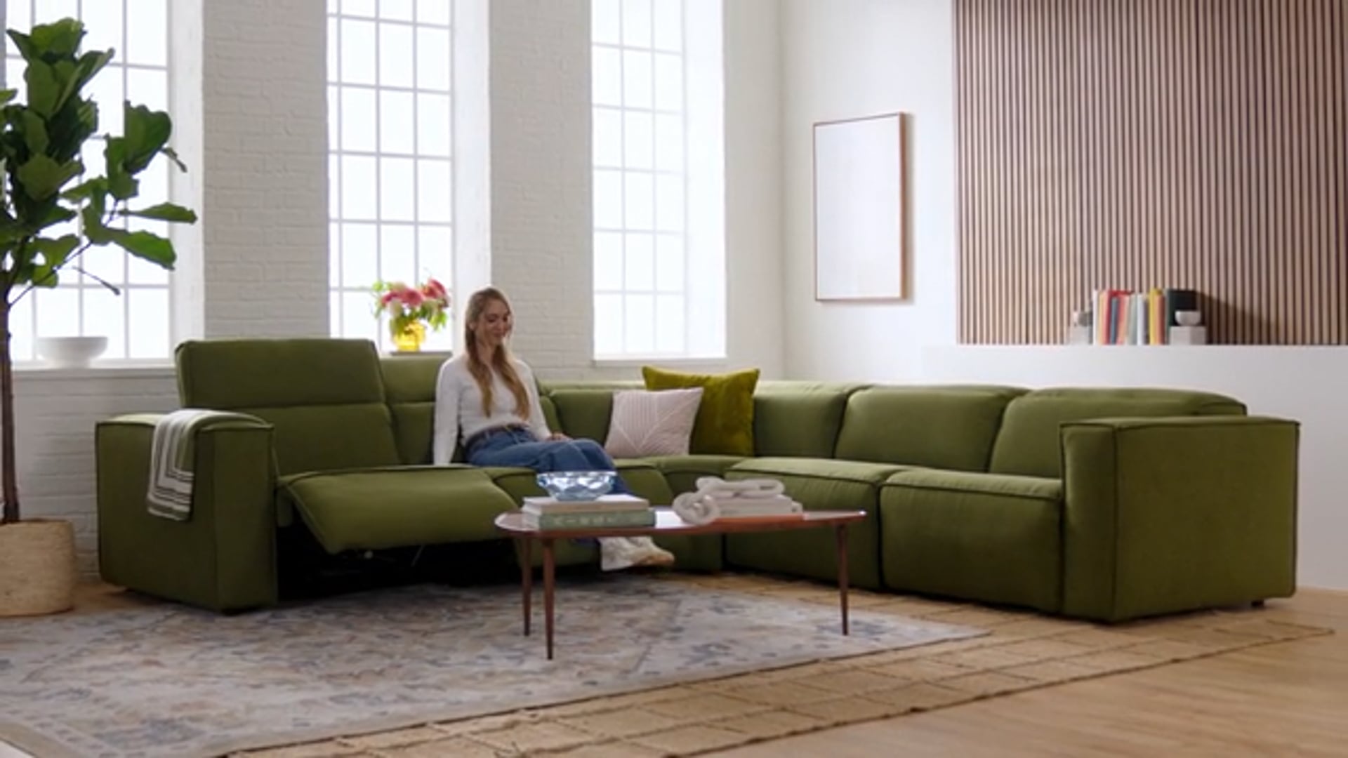 Joybird - Recliner Sectional, Web