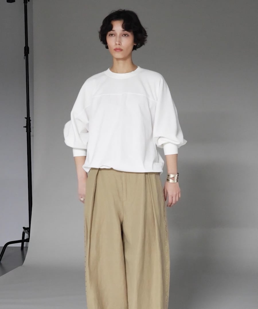 追加予約】リネンウールスタッズパンツ | [公式]カレンソロジー