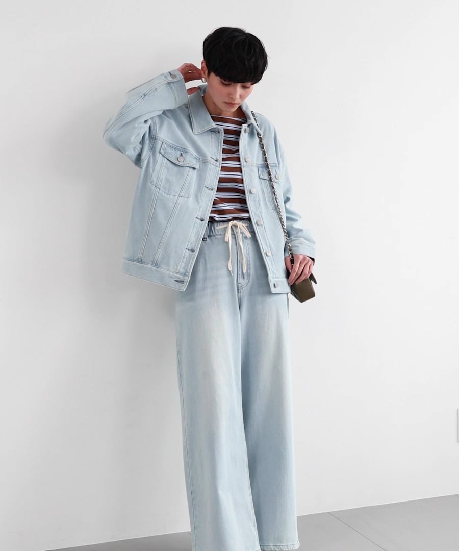 ネルソンさん』ご紹介】NEWカットワイドデニム / ハンドウォッシャブル