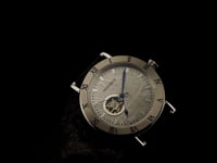 Luxury Handcrafted Muonionalusta Meteorite Men’s Watch with Leather Strap