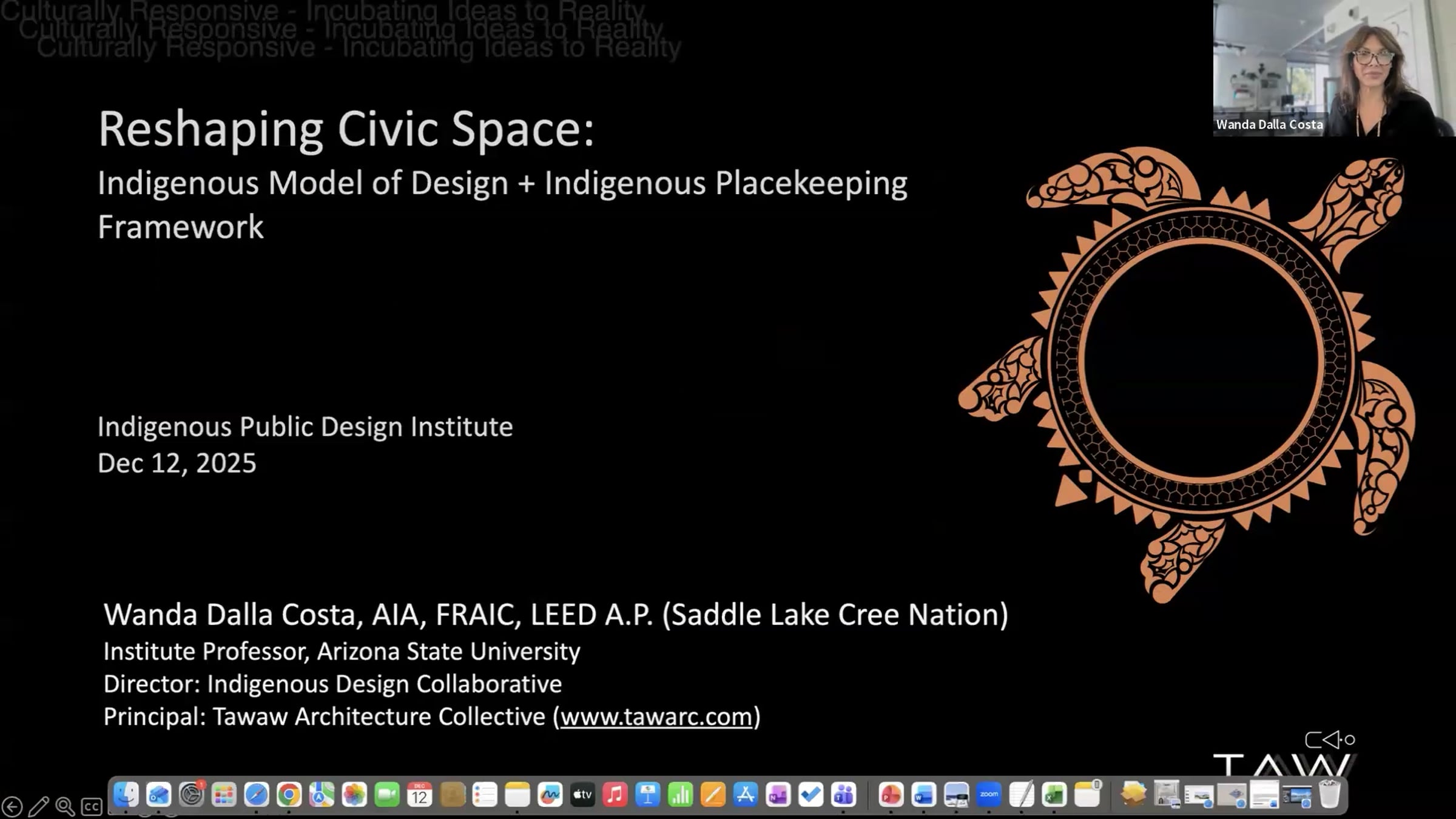 Indigenous Architecture: Cultural Responders Forum - (IMOD) Indigenous ...
