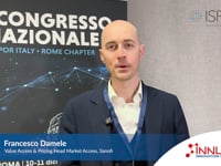 Francesco Damele: L'esperienza del paziente per la negoziazione del prezzo dei farmaci