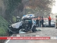 Recanati - Drammatico schianto tra tre auto, muore il 60enne Massimo De Carolis
