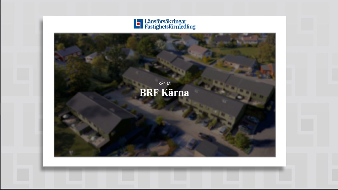 5 rum Radhus på Kärnavägen 9D Kärna Kungälvs kommun - video
