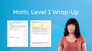 Math: Level I Wrap-Up