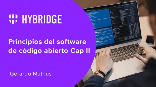 Principios del software de código abierto Cap II