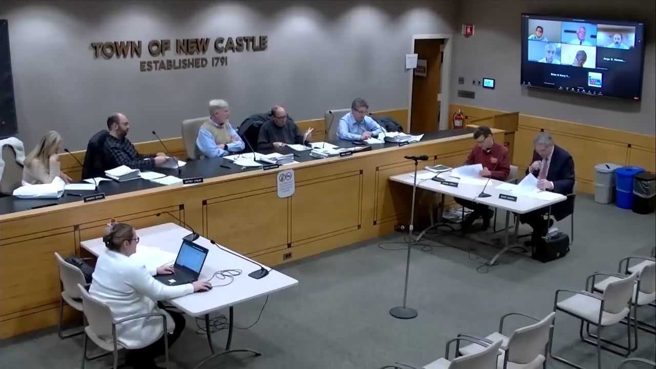 Town of New Castle Planning Board Meeting 12/16/25