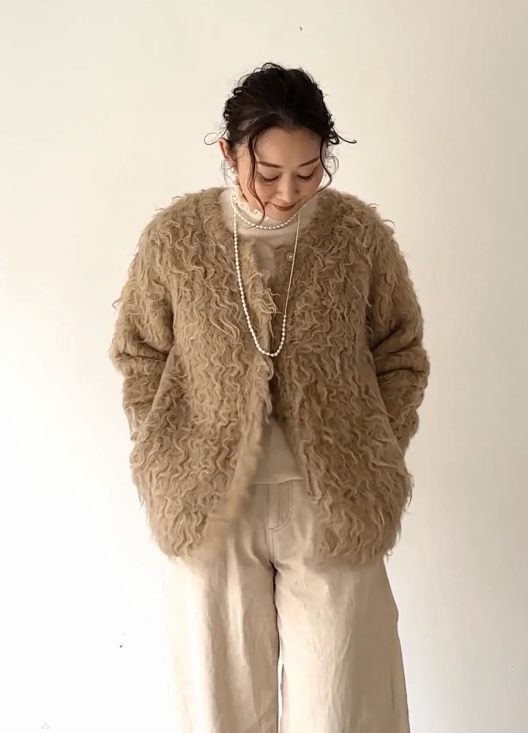 シャギー2wayカーディガン | HUG O WaR ONLINE STORE