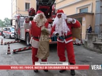 Ancona - Vigili del fuoco, Natale di solidarietà al Salesi