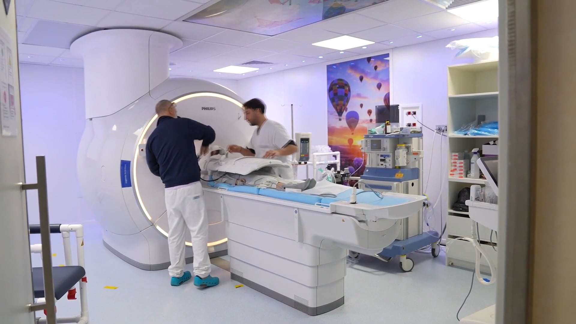 Luci, suoni, colori: al Sant’Orsola la risonanza magnetica per i piccoli pazienti