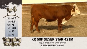 Lot #8 - KR 50F SILVER STAR 421M