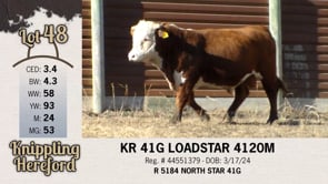 Lot #48 - KR 41G LOADSTAR 4120M