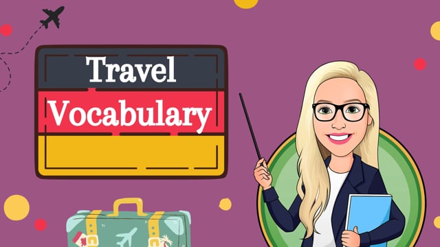 video German Language Beginner/Intermediate Course For-A1-A2-B1-B2-Travel Vocabulary