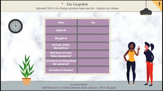 video German Language Course For Beginners (Complete Level A1)