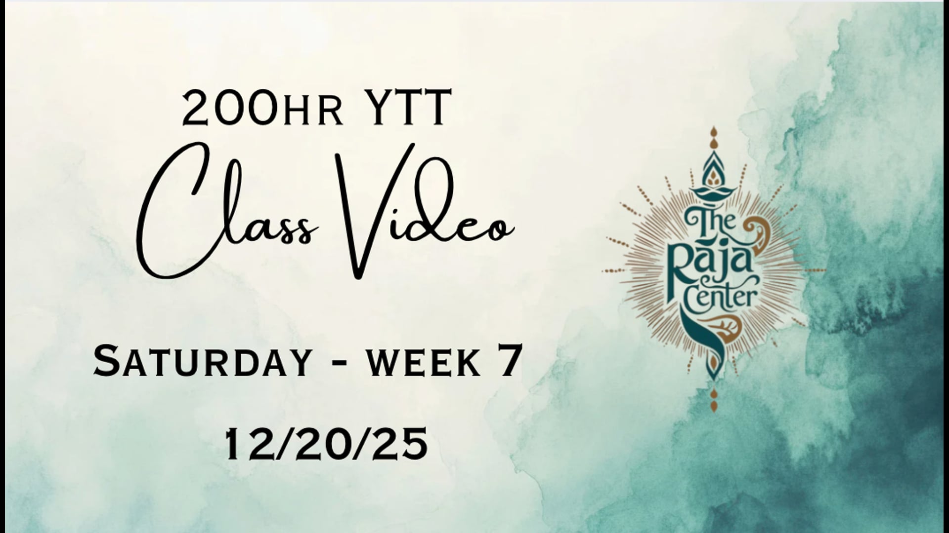 2025 200YTT Saturday 12/20/25