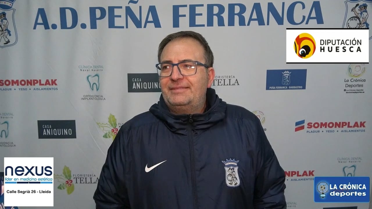CAPI (Entrenador Peña Ferranca) Peña Ferranca 0-1 UD Fraga / Jor. 14 - Preferente Gr 1